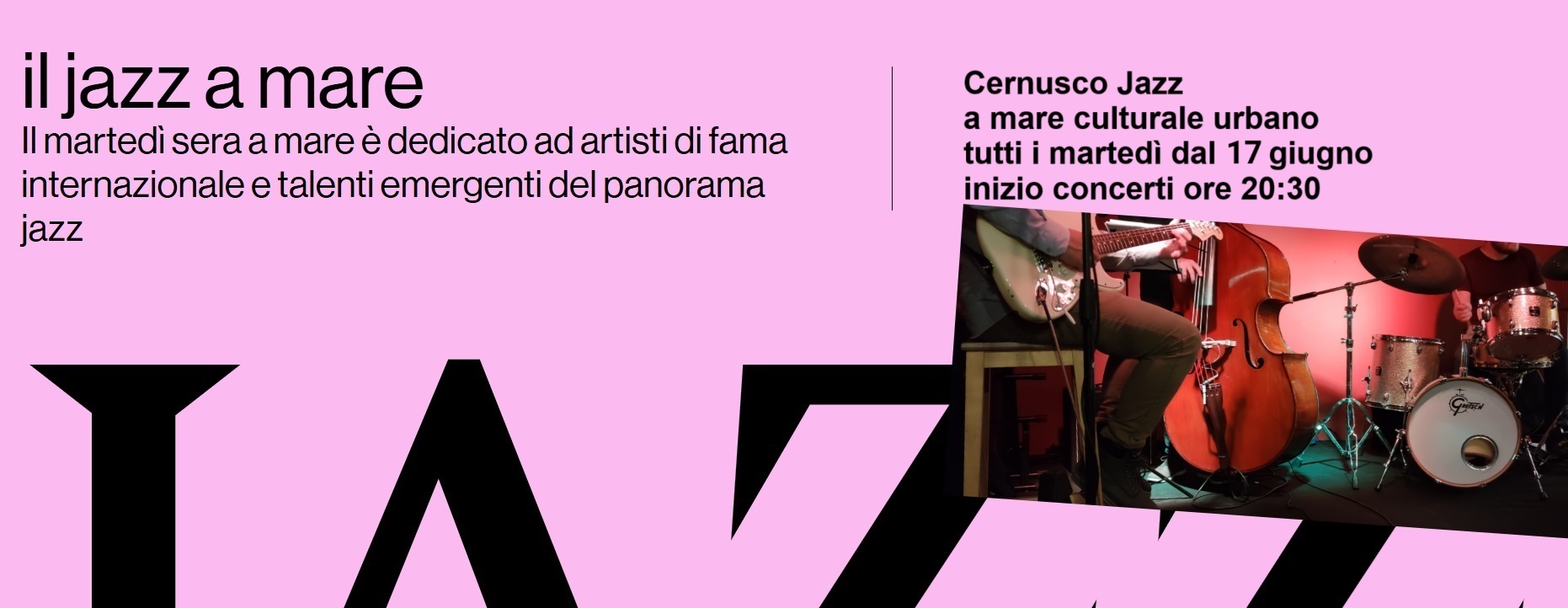 Cernusco Jazz a mare culturale urbano - Estate 2025