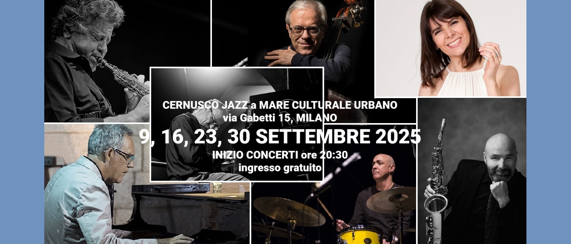 Cernusco Jazz a mare culturale urbano - Settembre 2025